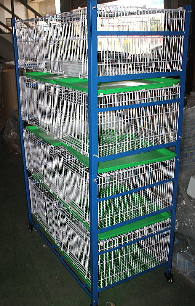 8ペアゲージⅡ(中国製) 59,000円 間に餌入れが入り便利 - 画像 (6)