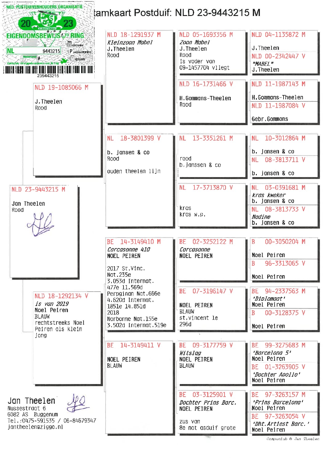 ヤン テーレン NL23-9443215 売切れ - 画像 (2)