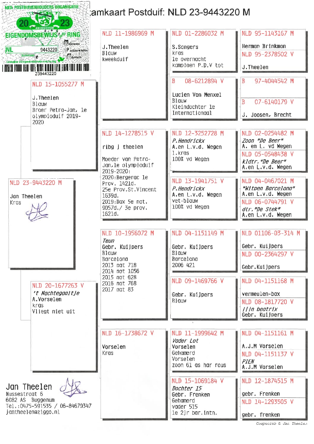 ヤン テーレン NL23-9443220 - 画像 (2)