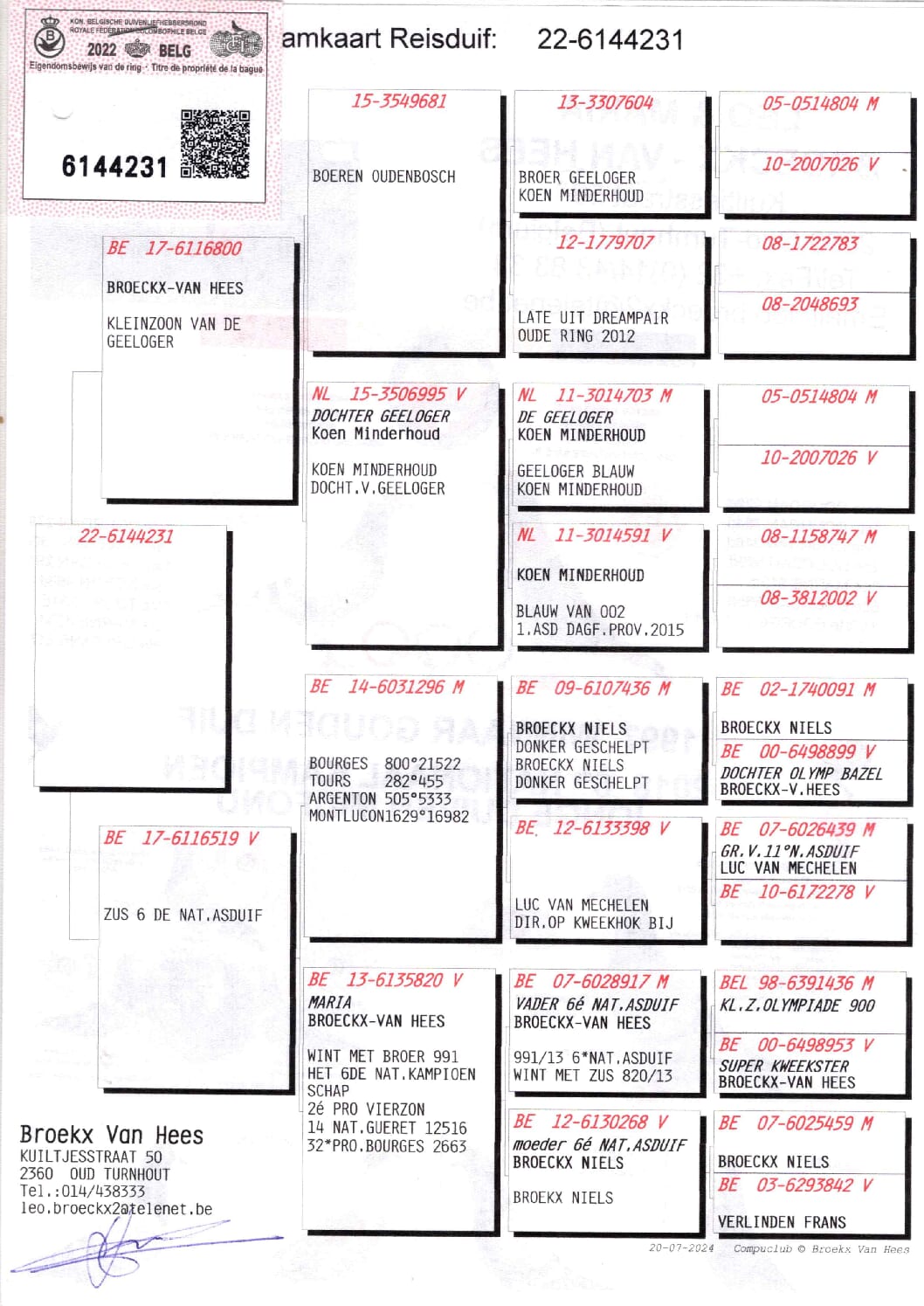 Broeckx Leo BE 6144231-22 - 画像 (2)