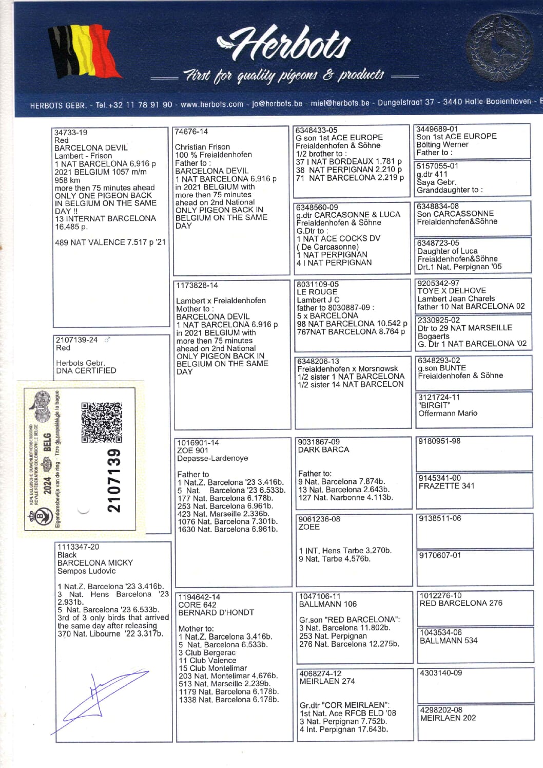 Herbots BE 2107139-24 2階で配合 - 画像 (2)