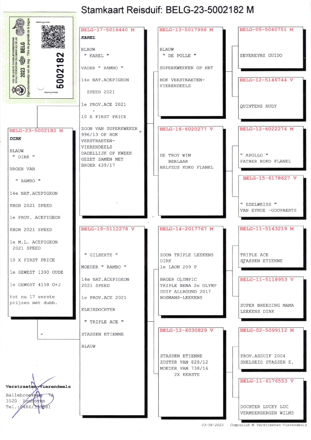 Vierendeels BE 5002182-23 売切れ - 画像 (2)