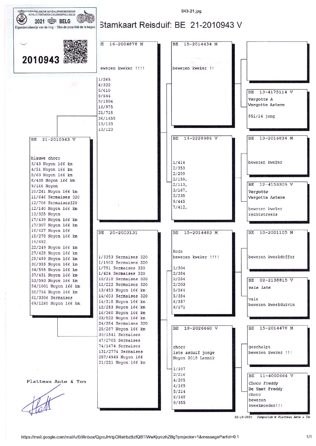 PLATTEAU Ante & Tom 2010943-21 2階で配合 - 画像 (2)