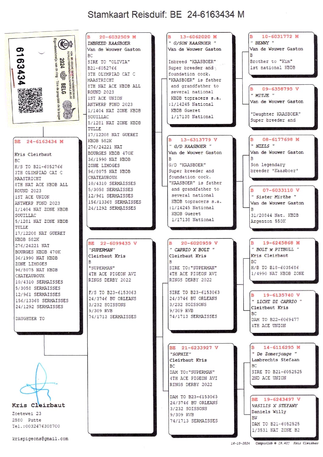 Cleirbaut BE 6163434-24 - 画像 (2)