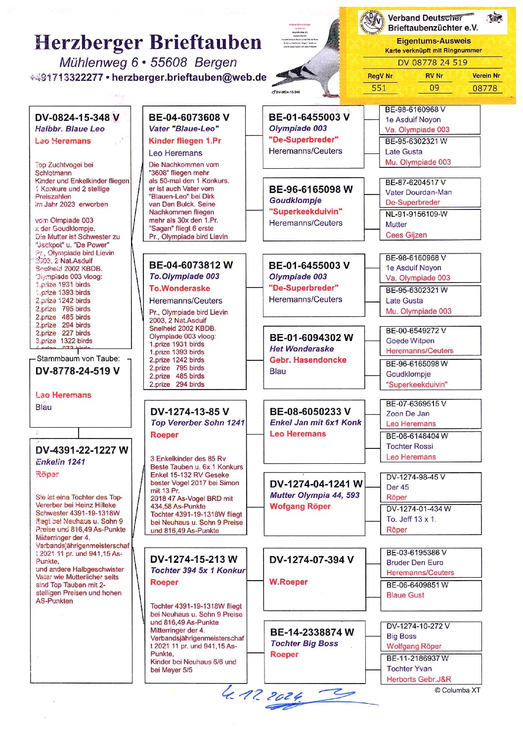 Leo Heremans DV08778-24-519 - 画像 (2)