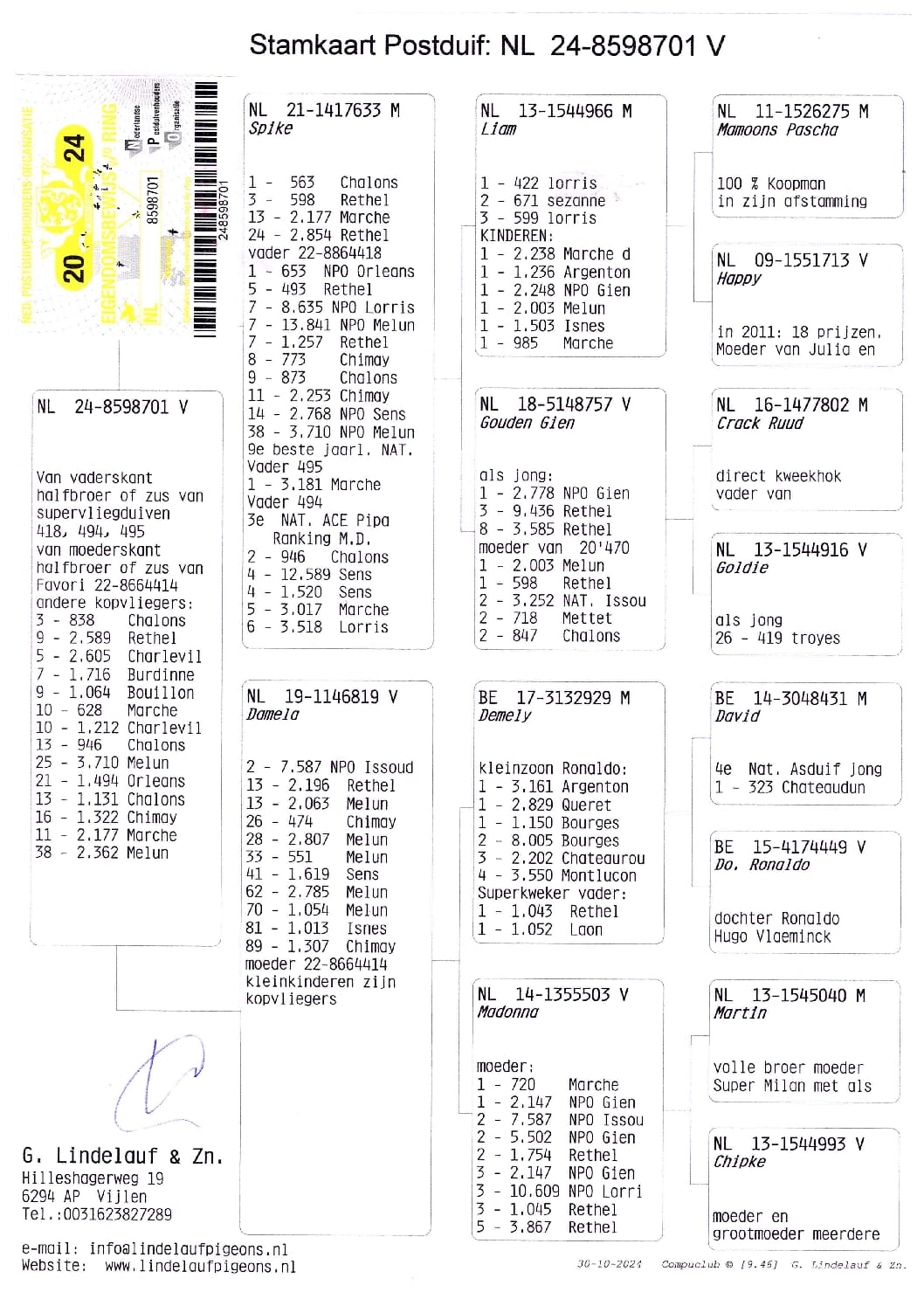 Lindelauf NL8598701-24 - 画像 (2)